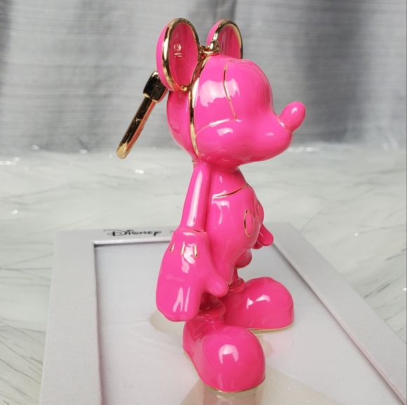 DISNEY X BAUBLEBAR hot pink mickey mouse Bag charm - Picture 2 of 5